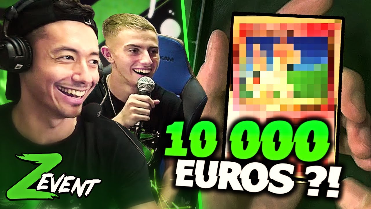 LOCKLEAR DROP UNE CARTE POKEMON TRES RARE AU ZEVENT!! 😱🤣 (Ft Michou Inoxtag Kotei Billy)