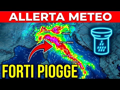 Video ?? ALLERTA METEO: DOMANI FORTI PIOGGE E TEMPORALI! Meteo italia