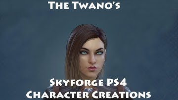 Skyforge - Character Creation (Cute Female) - Early Access PS4
