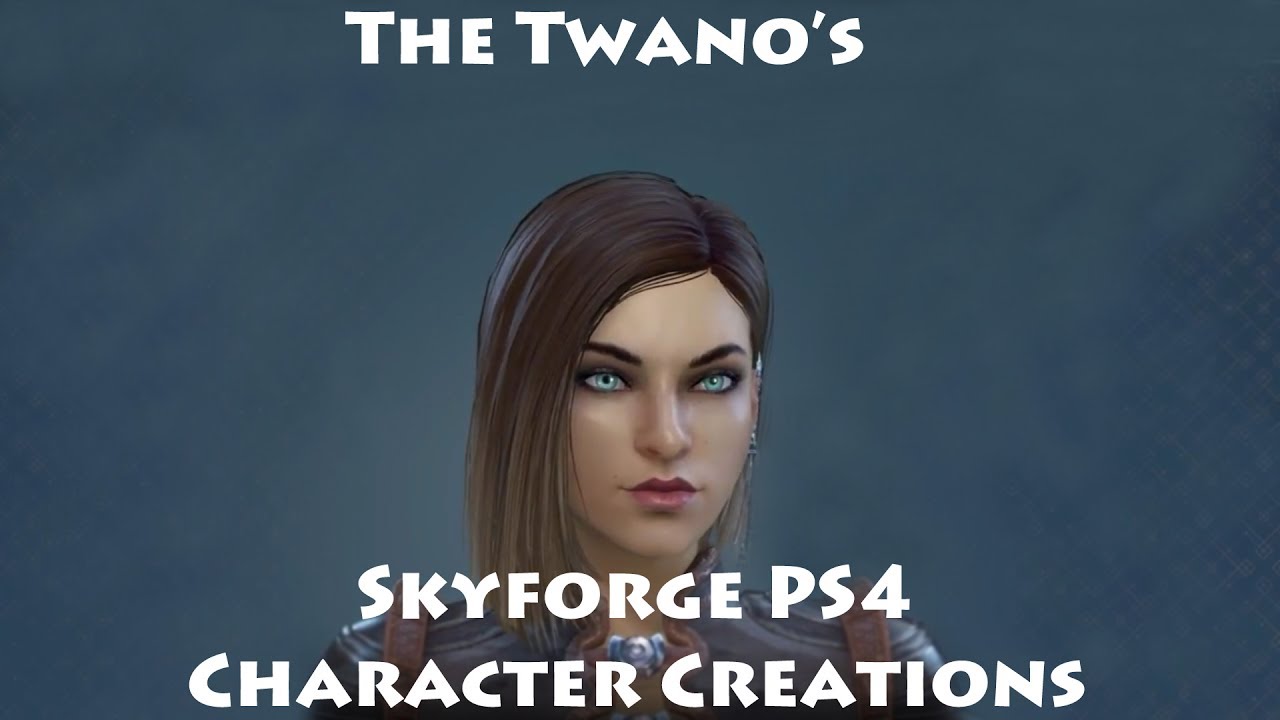 Skyforge - Character Creation (Cute Female) - Early Access PS4