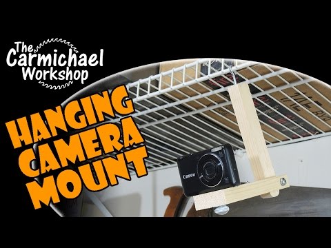 Make a Hanging Camera Mount for Paranormal Activity