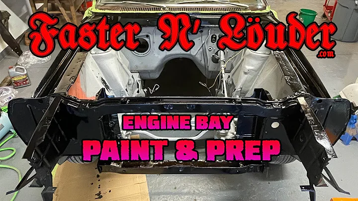 Faster N' Louder | Engine Bay Prep & Paint! | 1973 AMC Javelin AMX