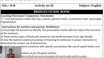 Bridge Course 8th English 42-Activity