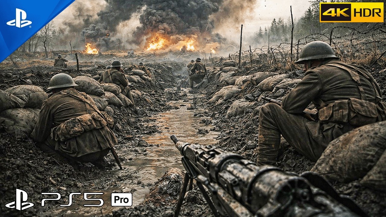 (PS5) Operation Dragoon Battle | Realistic ULTRA Graphics Gameplay [4K 60FPS HDR] Battlefield V