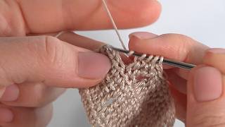 So Beautiful and Unique! How to Crochet Interesting Stitch Pattern DIY Tutorial / Author's Design
