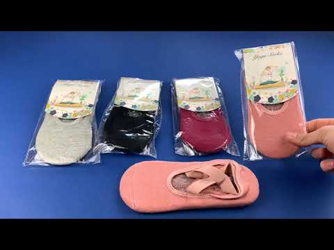 Шкарпетки для йоги носки пілатес йога стречінг yoga socks, видео 1