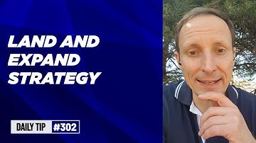 Land and expand strategy [Founders launching #SaaS tip 302]