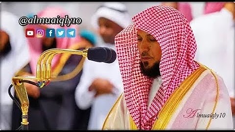 إصدار قرآني | يجمع أروع التلاوات بتنوع آسر للآيات من الغريد المُتجدد الشيخ د. ماهر المعيقلي