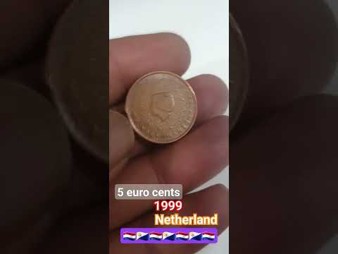 5 Euro Cents 1999 Netherland #ytshorts #rarecoins #coins