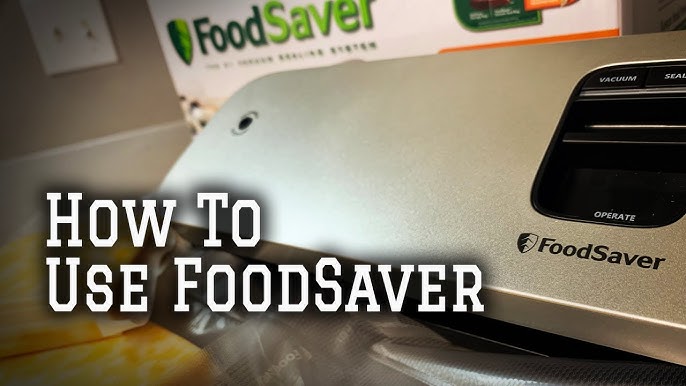 Meet The New Space Saving Vacuum Sealer from FoodSaver 