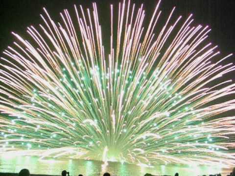 05熊野大花火　三尺玉海上自爆