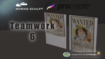 Nomad Sculpt - Teamwork 6 - Reimport UV issue - problem with UV Texture (V1.65 - Procreate 5.2.4)