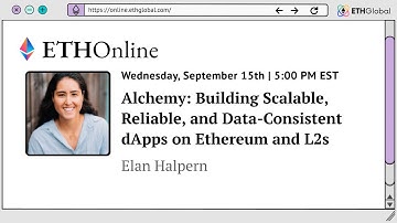 Alchemy: Building Scalable, Reliable, and Data-Consistent dApps on Ethereum and L2s