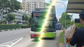 Singapore & Malaysia Buses In Action (Music Video With Buses Part 14)