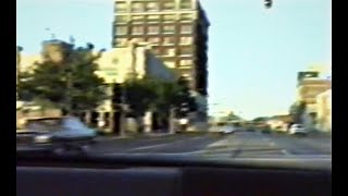 Ride Through Downtown Erie, PA in 1988 from 12th & Peach to Parking Ramp