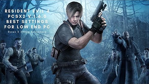 Resident Evil 4 PCSX2 1.6.0 Best Settings for Low End Pc | Ryzen 5 3400g Test