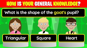 👉  40 Trivia Quiz Questions - How is YOUR general knowledge?! | 25-162