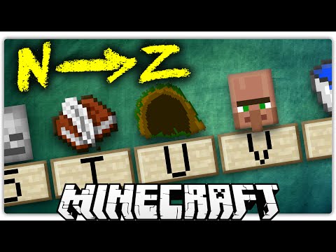 The Minecraft Alphabet (Letters N - Z)