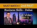 Business Skills Training Video By Vivek Bindra at Dubai in English