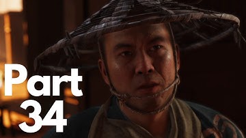 GHOST OF TSUSHIMA Walkthrough Gameplay Part 34 - No Commentary