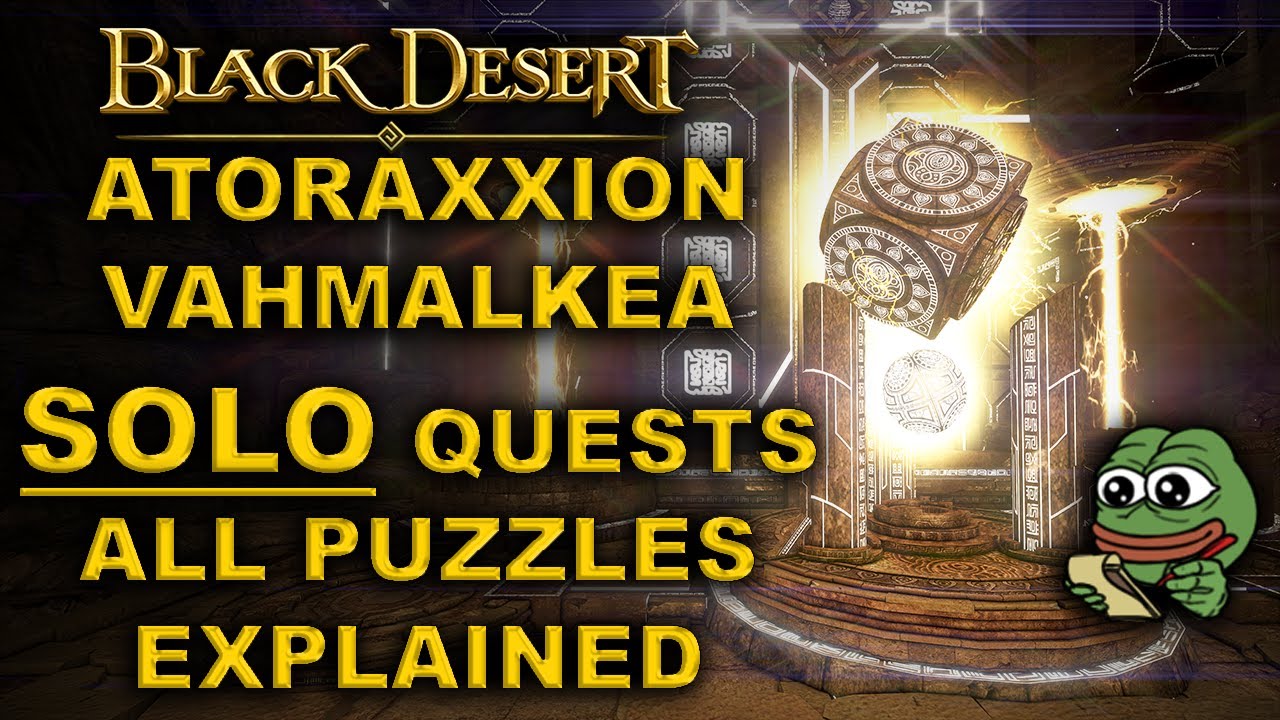 Atoraxxion Dungeon Guide: Vahmalkea - Black Desert Foundry