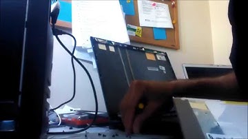 Dell Latitude E6410 screen replacement in under 10 minutes