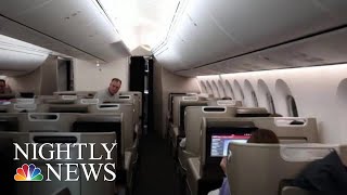 Qantas Completes Record-Breaking 19-Hour Marathon Flight | NBC Nightly News