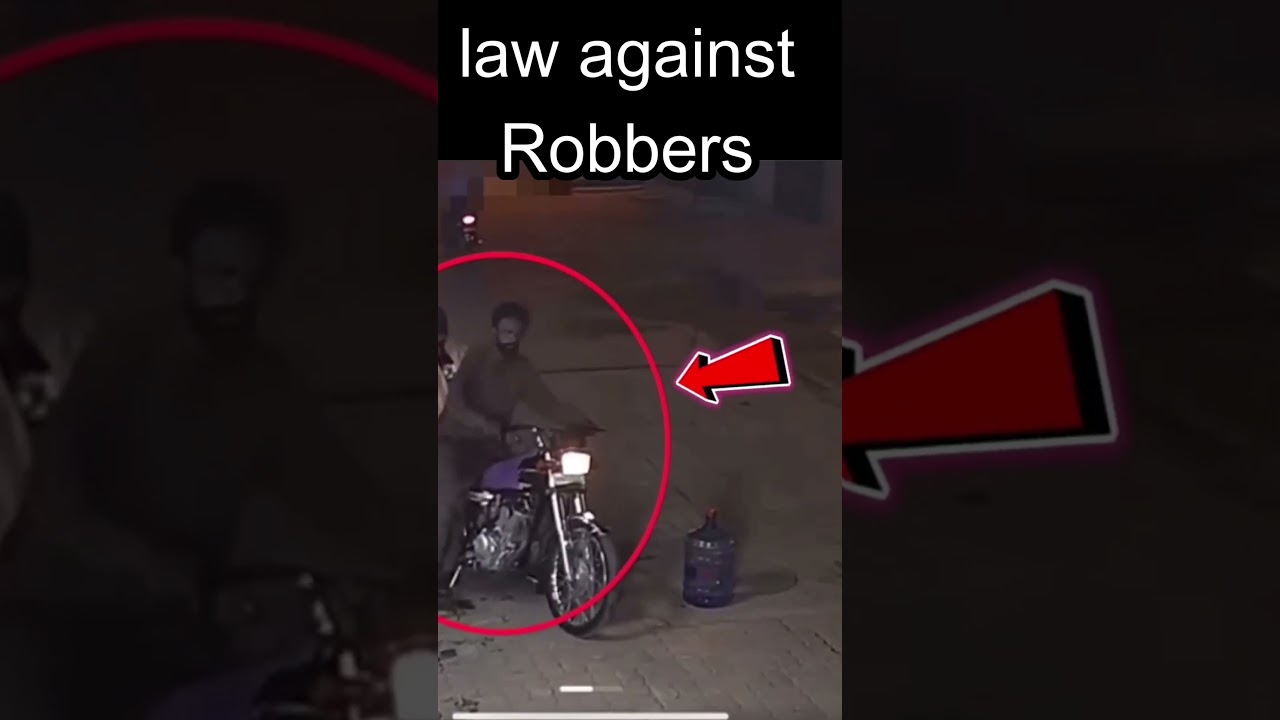 Law Against motorcycle Robbery in Pakistan  