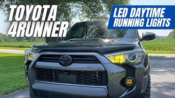 LED Daytime Running Lights Harness for 2022-2024 (5th Gen) Toyota 4Runner - No more halogen DRLs!