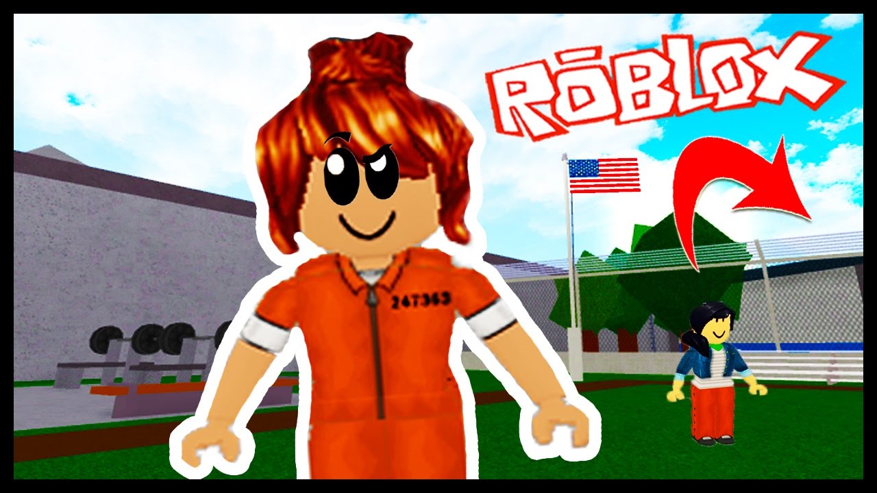 escaping from prison in roblox roblox prison life youtube