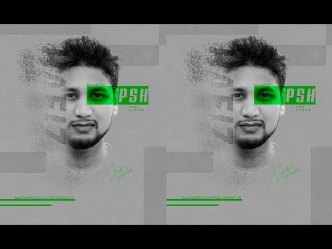 Photoshop Tutorial | Creative Dispersion Effect | Photo Manipulation Photoshop Tutorial | Creative Dispersion Effect | Photo Manipulation