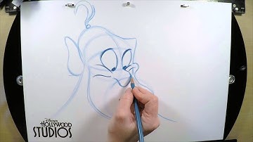 How-To Draw Aladdin’s Pal, Genie | Disney’s Hollywood Studios