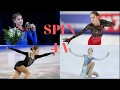 4A: Alina Zagitova vs Alexandra Trusova vs Alena Kostornaia vs Anna Scherbakova Spin
