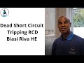 Dead Short Circuit Tripping RCD Biasi Riva HE