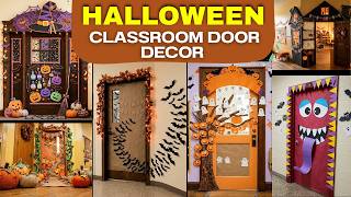 77+ Classroom Door Decor Halloween 2026 🎃 | Spooky, Cute & Creative Door Ideas