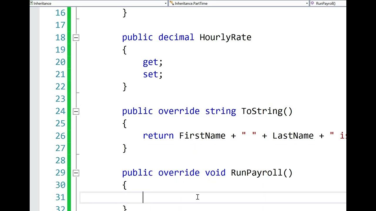 Introduction to Abstract Methods in C YouTube