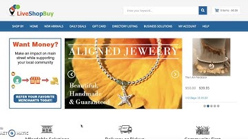 LiveShopBuy how to setup a Merchant Account Instructions
