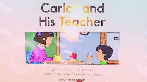 Carlos and his Teacher read by Isabella