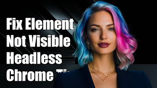 Fixing ElementNotVisibleException in Headless Chrome: Common Solutions