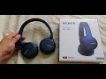 unboxing audifonos sony wh-ch510