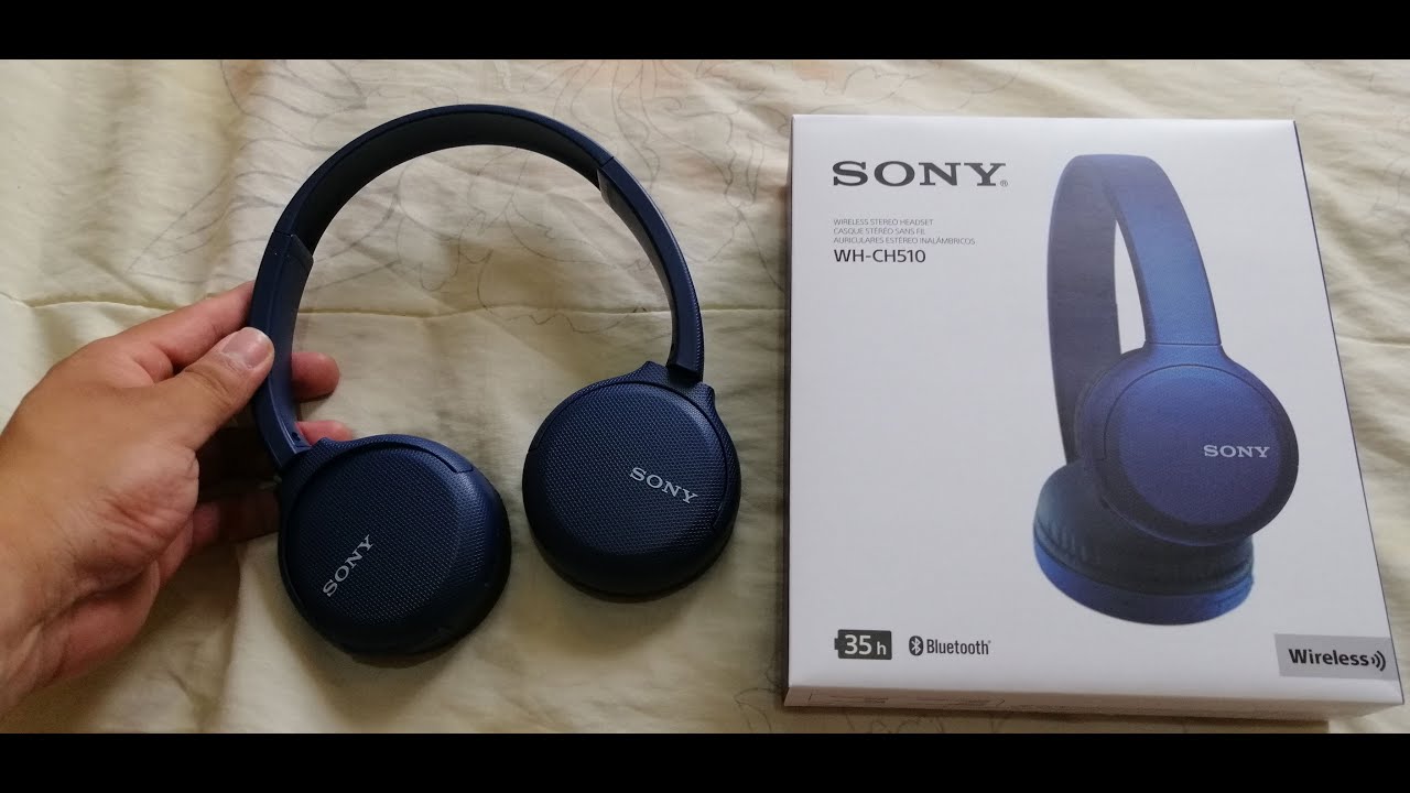 Sony WH-CH510 Auriculares inalámbricos Bluetooth, color azul