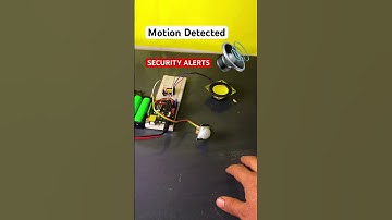 Warning! Motion Detected! Motion Sensor & DFPlayer Mini #shorts