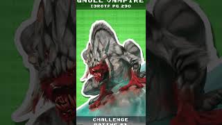 Exposed D&D 5e Gnoll Vampire Challenge Rating #Shorts