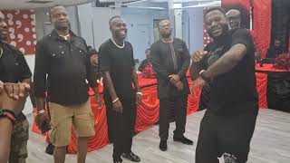 Play video: Standard Leige and Ex Black Stars George Blay funeral. 