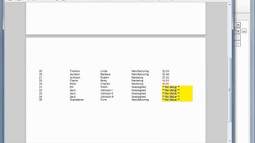 LibreOffice Base (70) Reports – Conditional