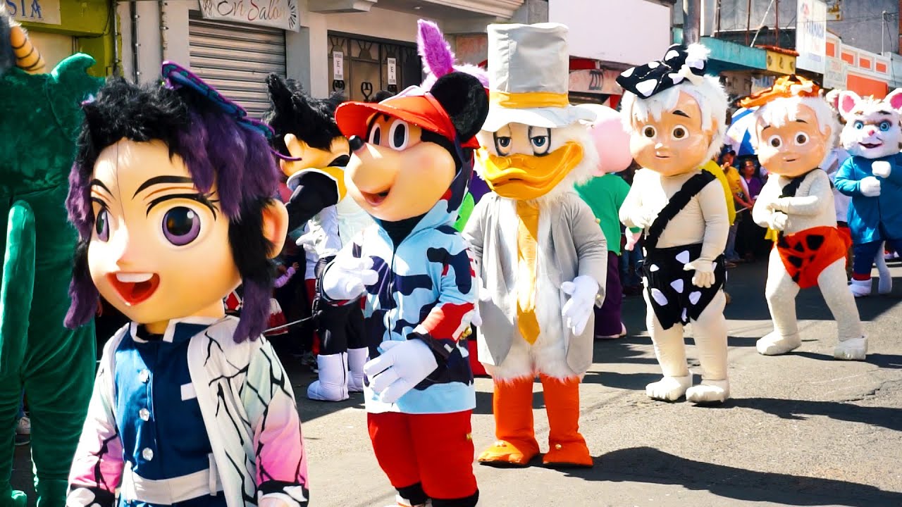 Desfile de Disfraces y Botargas, Día de Reyes, Chimaltenango, Guatemala 2025