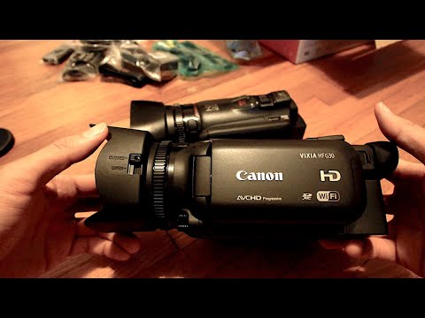 Canon HF G30 | 2013 Unboxing and First Impressions