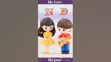 N D Name Status ❤️ Trending Name Art Video 📸 WhatsApp status (2022)