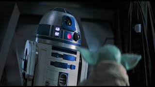 R2D2 meets Baby Yoda (Grogu) MANDALORIAN ( FULL HD )