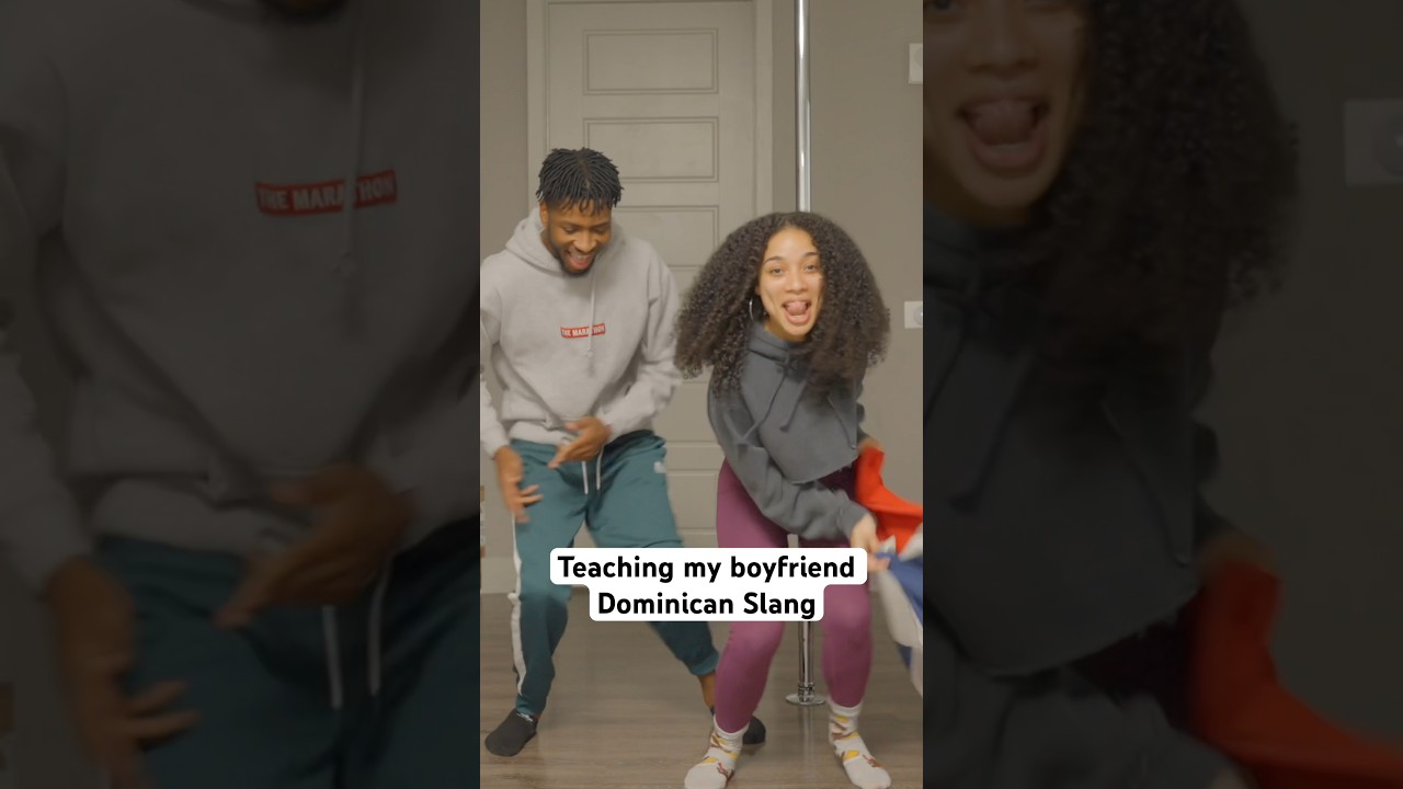 Teaching my Boyfriend Dominican Slang 🇩🇴